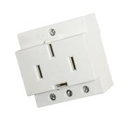 Prise de courant à sur rails AC30 DIN avec option de courant multiple pour les systèmes électriques domestiques et industriels Port de boîte de distribution électrique
