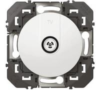 Prise Tv Simple étoile Blindée Blanc Composable Dooxie - Legrand