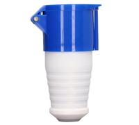 Prise de Courant Industrielle 3 Broches Connecteur Étanche IP44 32A Prise CEE pour L'industrie UE 220-250V Bleu (HR-223 (female))