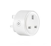 Prise de courant intelligente Tuya, 5 pièces, UK, 15a, WIFI, télécommande, commande vocale, synchronisation, adaptateur, pour Alexa, Google, maison intelligente
