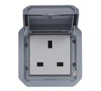 Prise de courant standard britannique 2P+Z bornes NEUVE 069585L