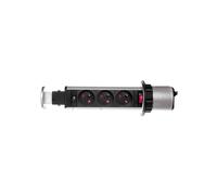prise de meuble fi6cm, 3x250V AC extensible avec OR-AE-1347