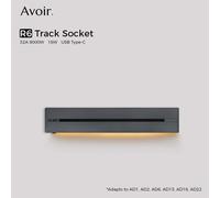 Prise de rail avec charge rapide USB Type C Haute puissance Amélioration de l’habitat Prise de courant Cuisine Amovible Prise murale résistante à la poussière 220V prises électriques multiprise White