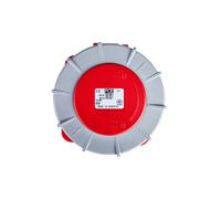 PCE Prise encastrée droite Power Twist 335-6 63A 3P+Z+N 400V 100x100 mm IP67