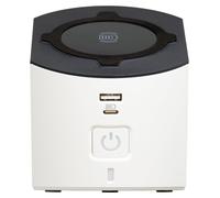 Prise de table BTICINO S3714DBUW, 5 prises, chargeur sans fil 15 W, USB A