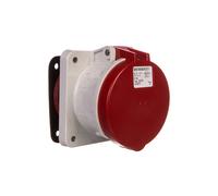 Prise de table droite 63A 5p 6h 400V IP44 bornes X-CONTACT