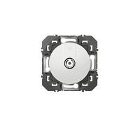 Legrand Prise TV 600350 Dooxie - Type F à visser - Blanc