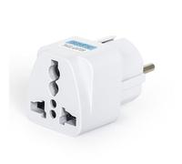 Prise de voyage européenne 250 V 2500 W EU vers AU/US/UK/CHN/JAP Adaptateur de voyage universel pour chargeur mondial