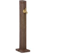 Prise d'eau Forest marron avec raccord enfichable