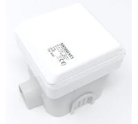 Prise électrique CEE, 32 ampères, 5 pôles, 400 volts, IP44, blanche