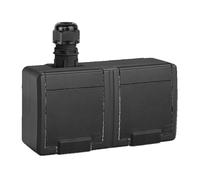AQUANT 2K 5042-67 Prise double saillie terre