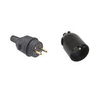 Prise electrique male - Fiche electrique - Prise male - Prise male 220 V - Fiche male - Fiche electrique male & Connecteur electrique | Adaptateur prise | Prise Plate | Fiche Femelle 2P+T 16A
