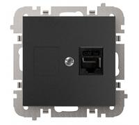 Prise Électrique Murale Elektro-Plast Noire 3848-19