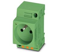 Prise électrique Phoenix Contact EO-E/PT/SH/LED/GN vert (L x l x H) 59.2 x 45 x 75 mm