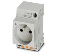 Prise électrique Phoenix Contact EO-E/PT/SH/LED gris (L x l x H) 59.2 x 45 x 75 mm