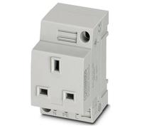 Prise électrique Phoenix Contact EO-G/UT/SH gris (L x l x H) 60 x 45 x 75 mm