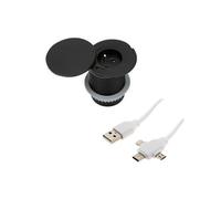 Otio - Prise encastrable 16A et câble USB universel 3 sorties OFFERT - Zenitech G