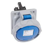 Prise encastrable Legrand 230V 63A 2P+A IP67 P17 Tempura - 555584