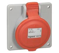 Prise encastrable Legrand 500V 32A 4P IP44 P17 - 555292