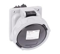 Prise encastrable Legrand 500V 63A 3P+A IP67 P17 Tempra - 555592