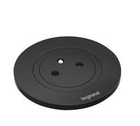 Prise encastrée 1PC 2P+T - noir - INCARA™ Disq 60 LEGRAND