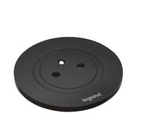 Prise encastrée 1PC 2P+T - noir - INCARA™ Disq 60 LEGRAND