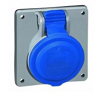 Prise encastrée Legrand 230V 16A 4P IP44 P17 - 555185 [2 pièces]