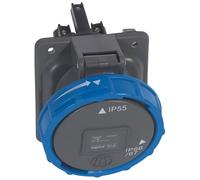 Prise encastrée Legrand 230V 63A 3P Hypra IP67 - 059326