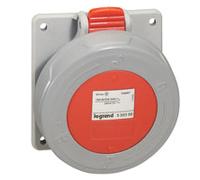 Prise encastrée Legrand 400V 16A 4P IP67 P17 CEE - 555388
