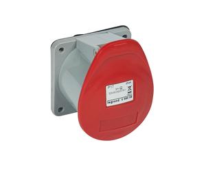 Prise encastrée Legrand 400V 32A 4P droite P17 IP44 - 058058