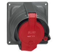 Prise encastrée Legrand Hypra 400V 63A 3P+N IP44 Plastique - 053604