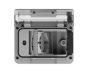Prise étanche Wide IP55 - Gris
