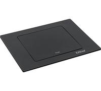 Prise EVOline Spin, prise Schuko avec chargeur USB-C, noire mate, rotative à 180°, 48,2 mm, en plastique