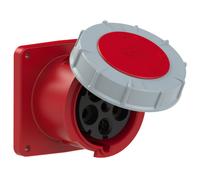 Prise femelle CEE 125 A 5 pôles PCE Power Twist 345-6 400 V rouge, gris 1 pc(s)