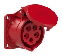 Prise femelle CEE 16 A 5 pôles PCE 315-6 400 V rouge 1 pc(s)
