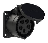 Prise femelle CEE 16 A 5 pôles PCE 315-6x 400 V noir 1 pc(s)