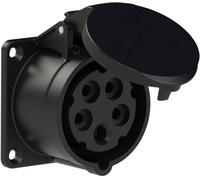 PCE Prise femelle CEE 315-6x 16 A 5 pôles 400 V noir 1 pc(s)