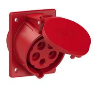 Prise femelle CEE 32 A 5 pôles PCE PC Electric 425-6tt 400 V rouge Rouge G