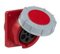 PCE Prise murale CEE 435-6 Power Twist 63 A 5 pôles 6h IP67 400 V Industrielle