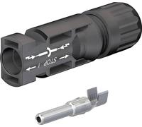 Prise femelle, fiche mâle MC4 32.0017P0001-UR PV-KST4/6II-UR Stäubli Contenu