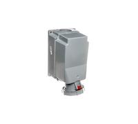 Prise fixe 125A 5P 400V rouge IP67 avec prises fixes 145-6p