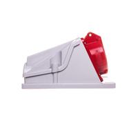Prise fixe 5P 16A 400V rouge IP44 90 6H IEC 309 CV GW62482