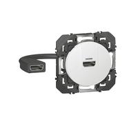 PRISE HDMI PRECONNECTEE BLANC