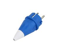 Prise industrielle 16 ampères à 2 broches + prise 220-240V, connecteur de câble électrique résistant aux intempéries IP44 2P + E 6H 16A, murale(202N)