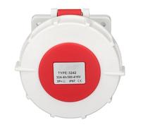 Prise industrielle triphasée 4 broches 32A IP67 étanche ignifuge prise cachée AC380-415V