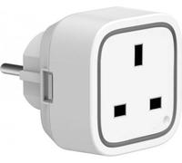 Prise intelligente de type G avec mesure de la consommation et port USB, Z-Wave