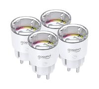 Prise intelligente Gosund EP2-Z Commande vocale ZigBee avec design compact et suivi consommation
