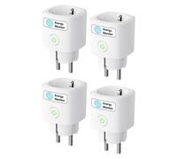 Prise intelligente MEROSS MSS315CFH-EU avec surveillance de la consommation d'énergie (Matter) (lot de 4)