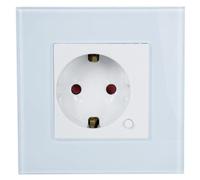 Prise intelligente Nivian NVS-WALLSOCKETF-W Wi-Fi Commande vocale et Minuterie
