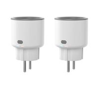 SONOFF S60ZBTPF Zigbee Smart Plug (Requires Zigbee Gateway) - Remote Control, Energy Monitoring, Timer Schedules, Overload Protection, Zigbee Repeater, Compatible with eWeLink App-2 Pack